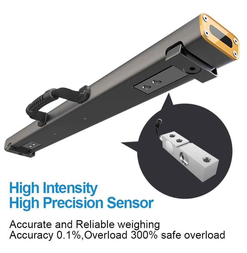 Bluetooth Portable Electric Beam Weighing Scale Digital Weighbridge with Mobilephone APP Print Forklift Truck Scale Logistics Scale 3ton Precision 0.1%