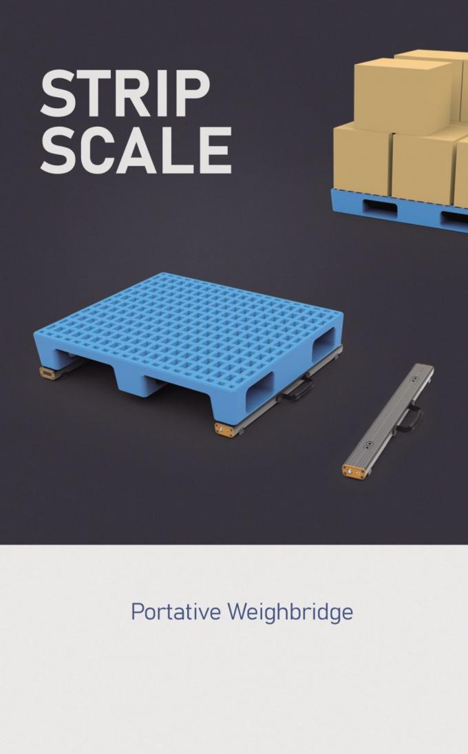 Peso de pallet con viga de 500 kg Balanzas portátiles de aluminio para paletas electrónicas 2