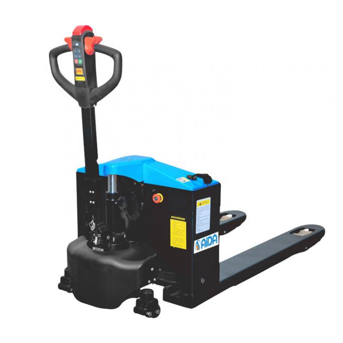 Mini Pallet Jack Li Ion de mano 1670 mm longitud total de todo el eléctrico personalizado 0