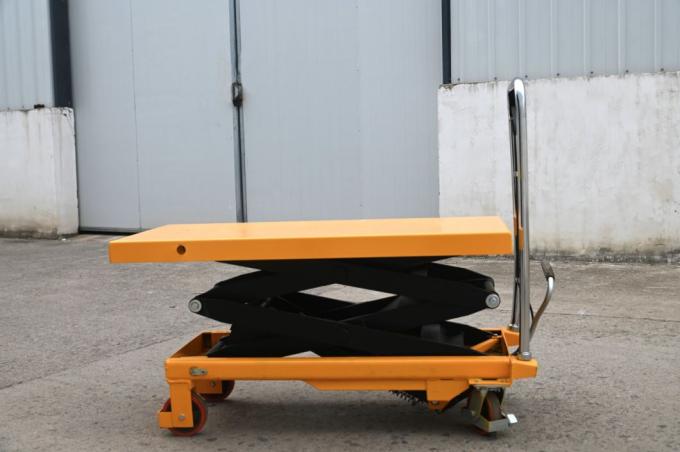 Elevador de mesa hidráulico portátil de 350 kg Manual pequeño para grúa de taller 2