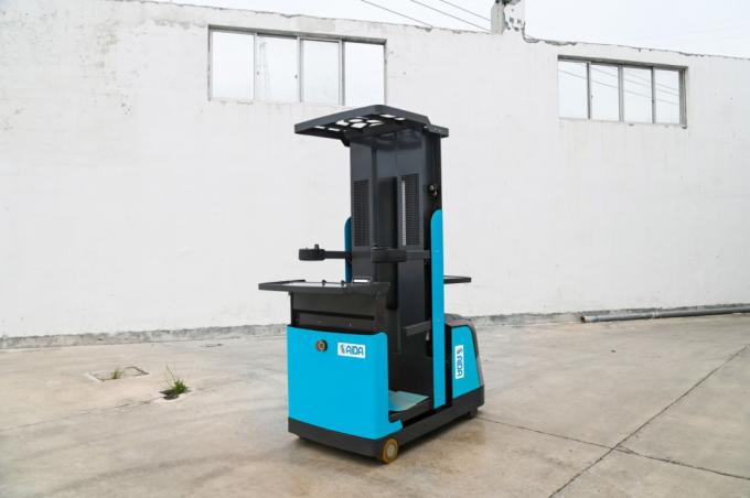 Almacén OEM con certificación ISO 500 kg Recolector de pedidos carretilla elevadora eléctrica plataforma 0