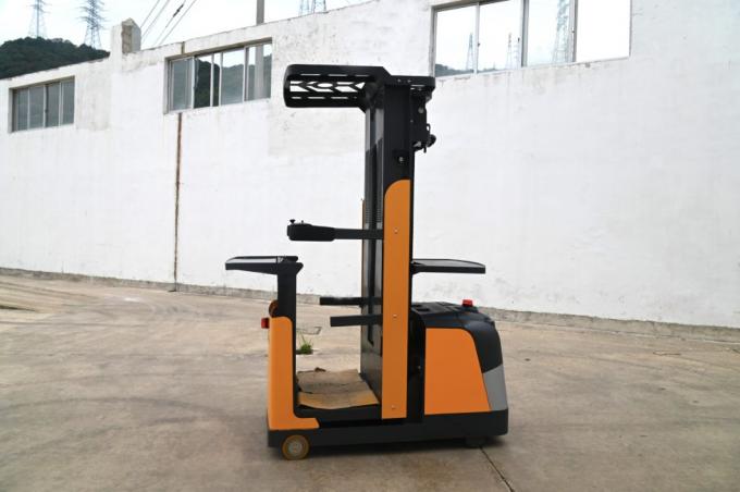 Almacén OEM con certificación ISO 500 kg Recolector de pedidos carretilla elevadora eléctrica plataforma 1