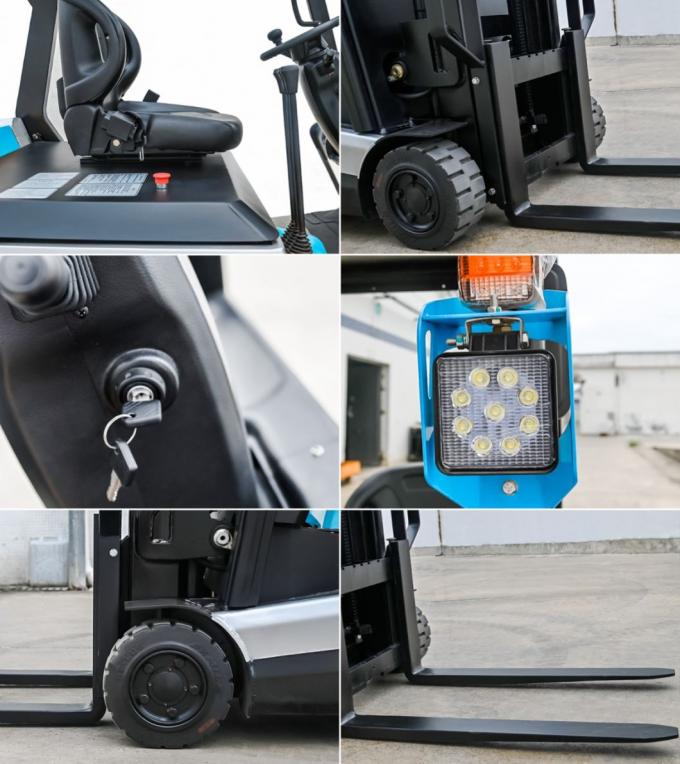 Camión elevador eléctrico de cuatro ruedas tipo 4 1